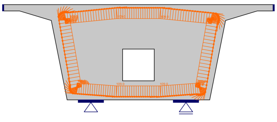 Bridge diaphragm | IDEA StatiCa