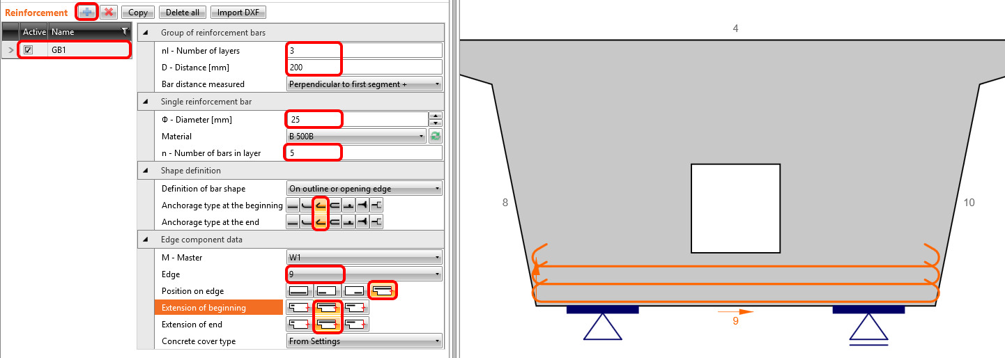 Bridge diaphragm IDEA StatiCa