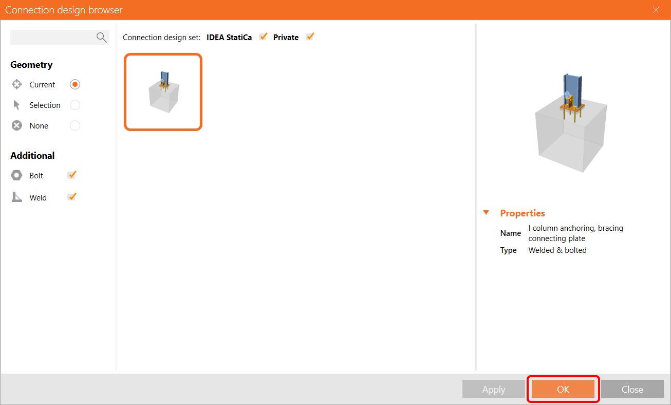 STAAD.Pro BIM link for steel connection design (AISC) | IDEA StatiCa