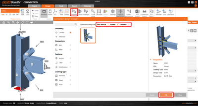 Structural design leveraging the Connection Library (EN) | IDEA StatiCa