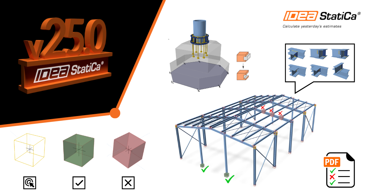 IDEA StatiCa 25.0 brings anchoring power, faster workflows, and global readiness