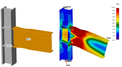 Reduced Beam Section (RBS) Prequalified Connection - AISC | IDEA StatiCa