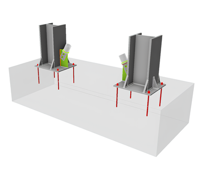 Doppelte Verankerung