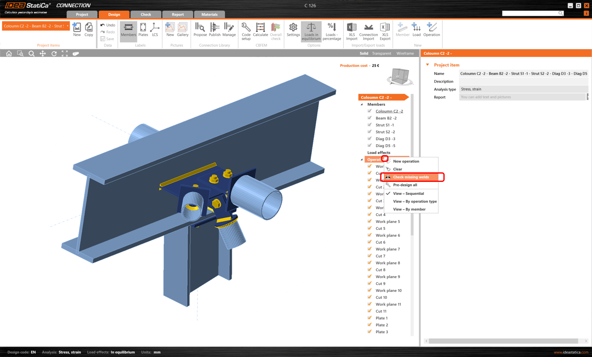 Tekla Structures BIM link for the structural design of a steel ...