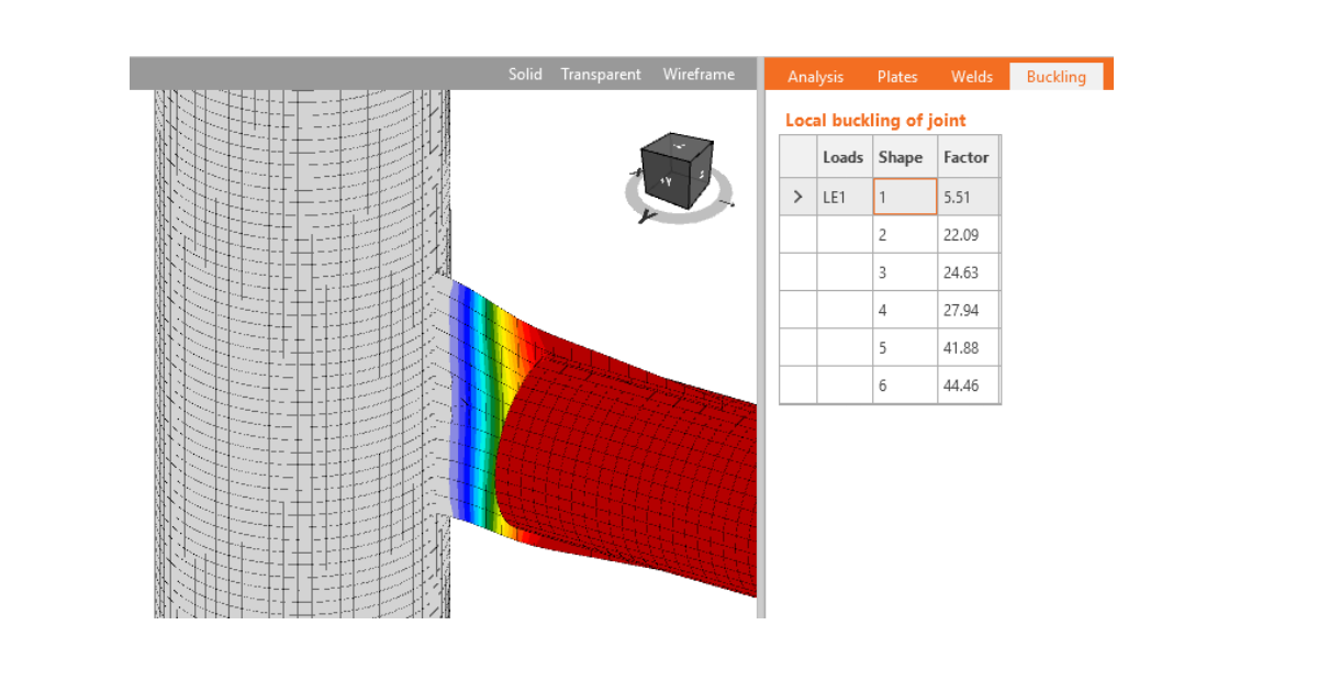 Buckling Analysis | IDEA StatiCa