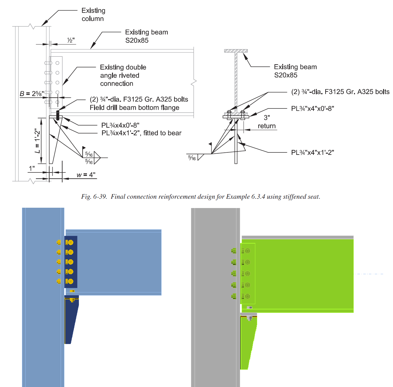 Retrofitting existing steel connections | IDEA StatiCa