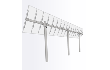 Rotatable solar panel system, Voorthuizen | IDEA StatiCa