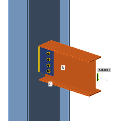 Single Plate Shear Connections | IDEA StatiCa