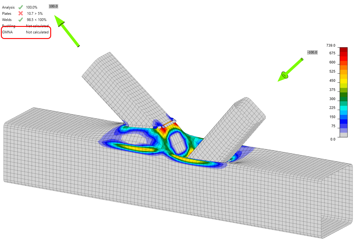 Geometrically And Materially Nonlinear Analysis (GMNA) | IDEA StatiCa