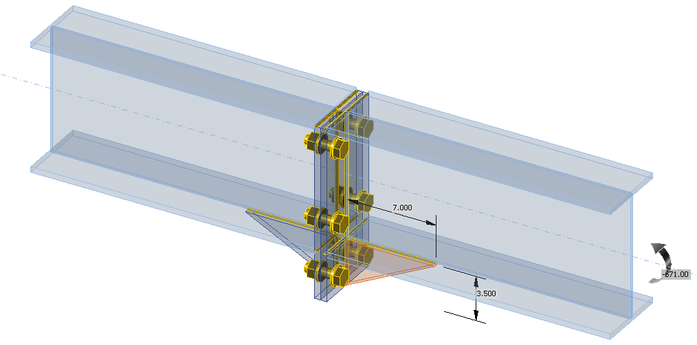 Extended Moment End Plate Connection – Asd Idea Statica