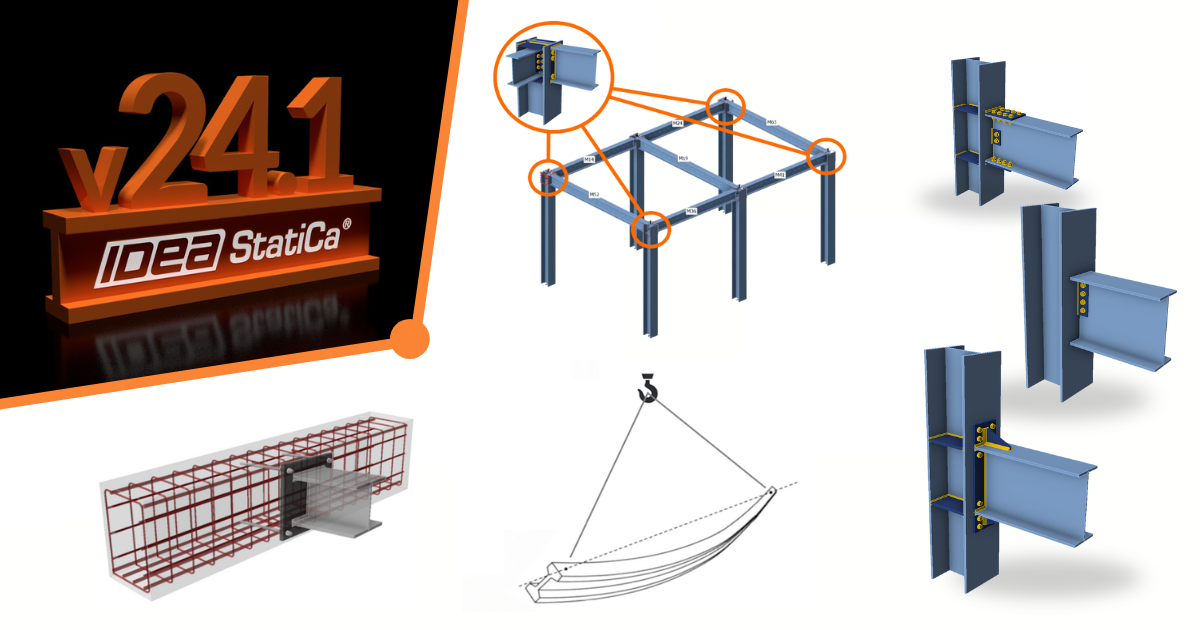 IDEA StatiCa 24.1 přináší řešení pro každodenní navrhování