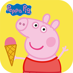 Jogo da Galinha Feliz. Peppa Pig. Jogo educativo e divertido para