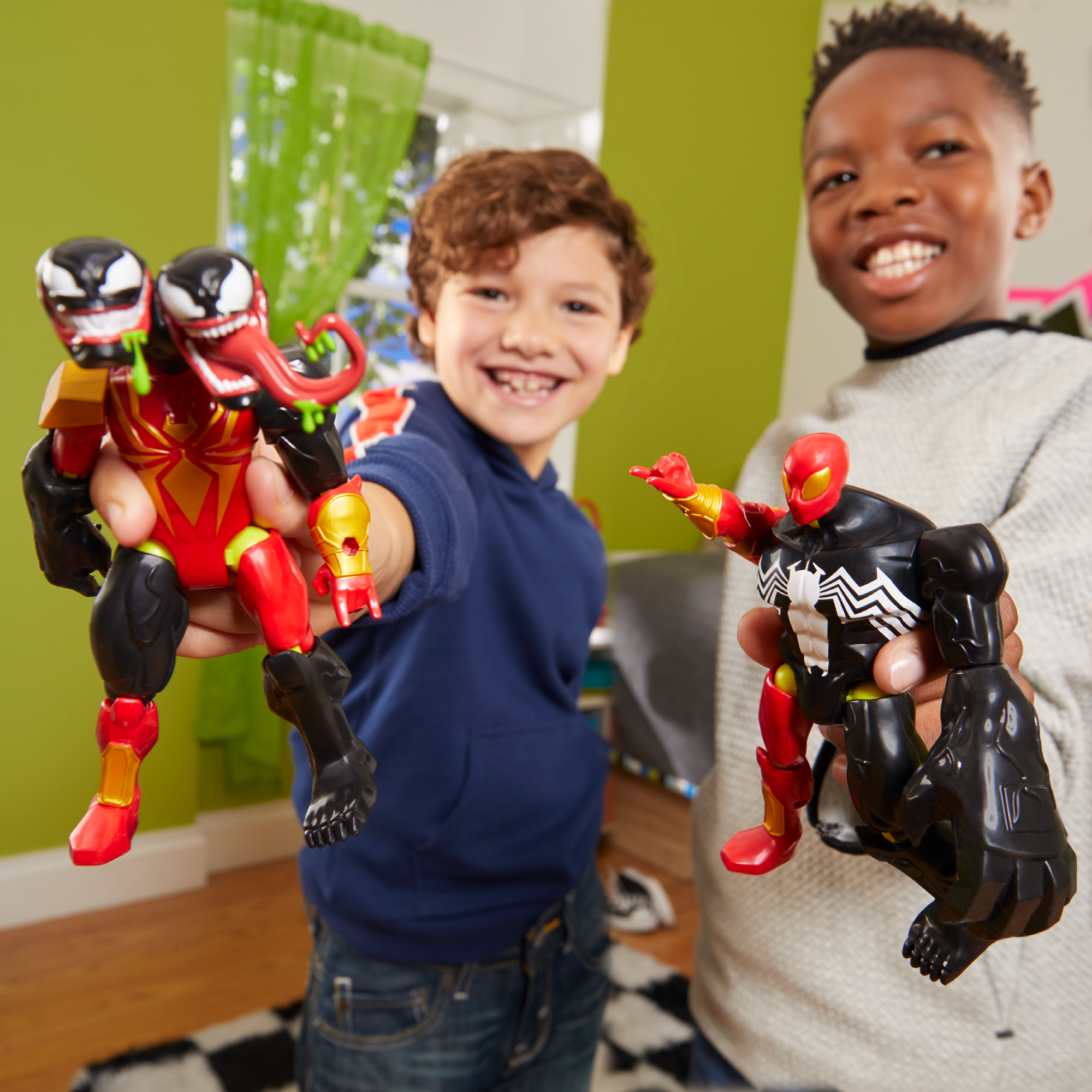 MixMashers Marvel Spider-Man Venom Toy, 5” (12 cm) Avengers Mix