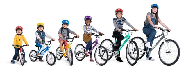 What size is right? Find the right bike size online using our bike finder.