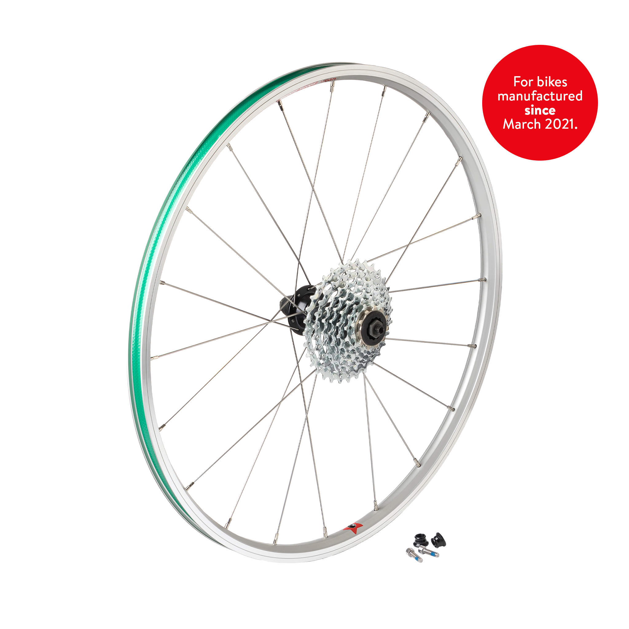 Bicycle wheel online replacement