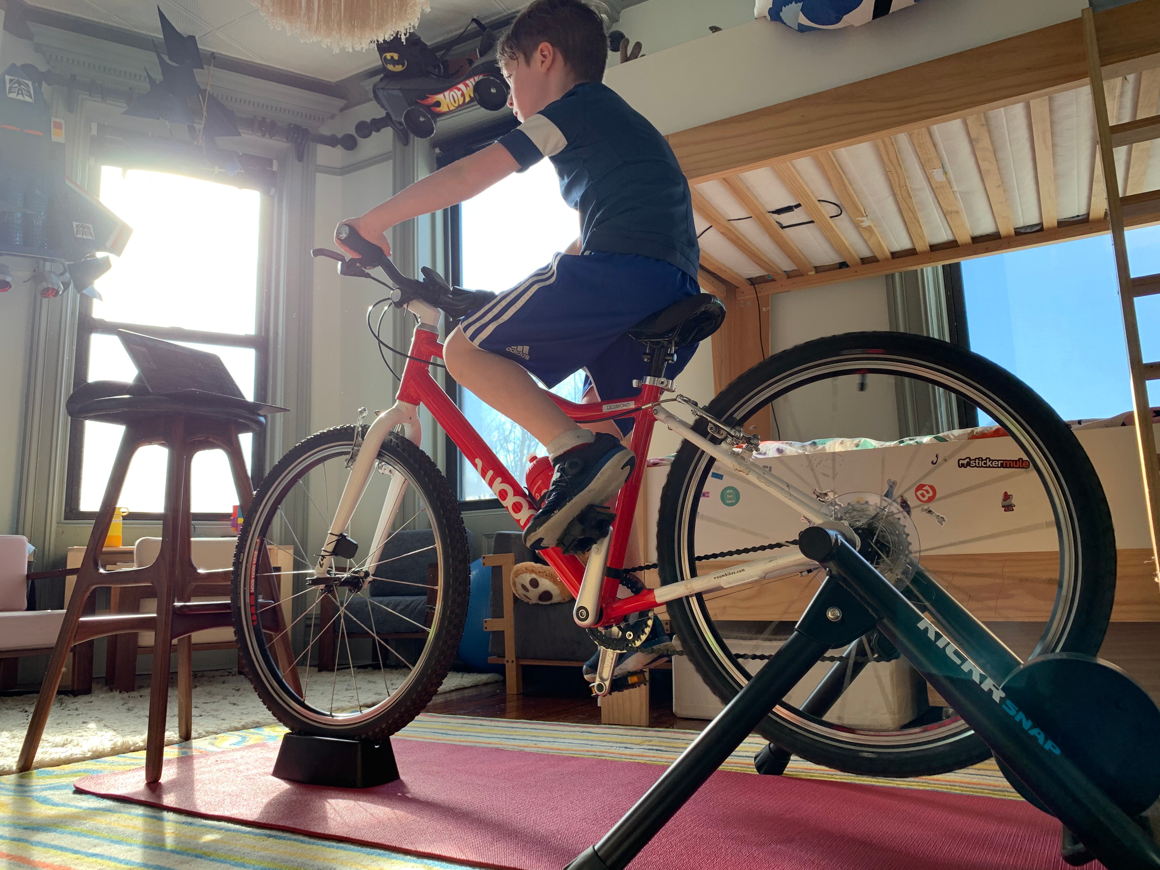 Indoor Trainer Stand To Turn Your Bike Into An Exercise Bike