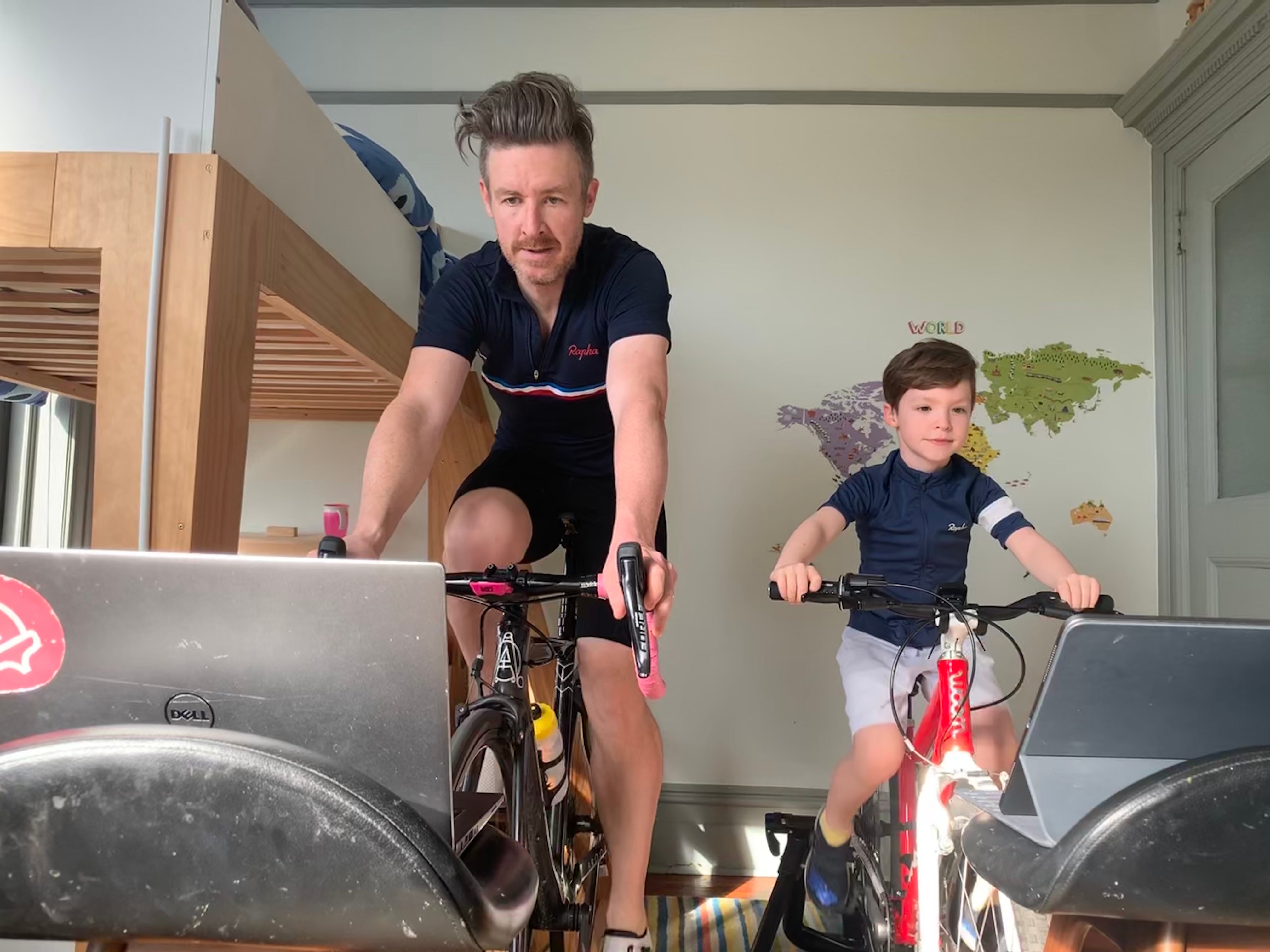 Bicycle trainer best sale for kids