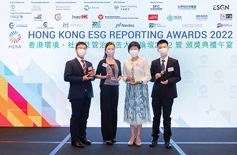 Hong Kong Esg Reporting Awards 2022 Sino Group Hong Kong Esg Reporting Awards 2022 Sino Group