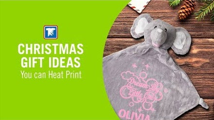 Christmas gift ideas you can heat print