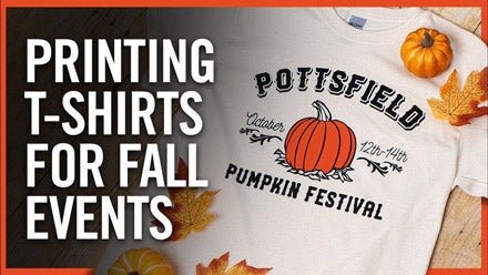 print t-shirts for fall festivals