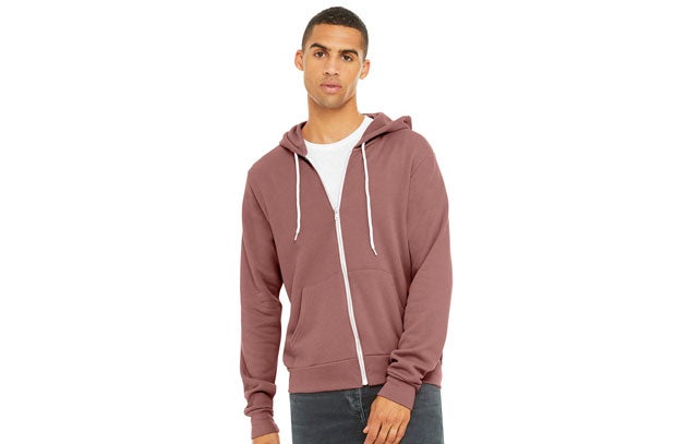 BELLA+CANVAS® Unisex Sponge Fleece Full-Zip Hoodie. BC3739