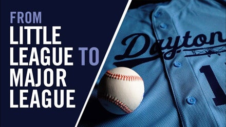 Baseball uniforms from little league to the big leagues