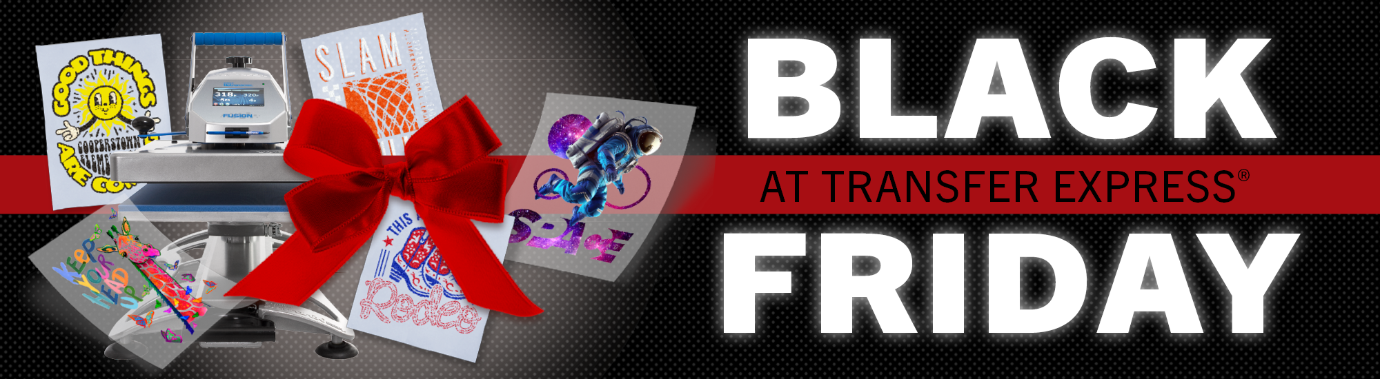 Black Friday specials at Transfer Express