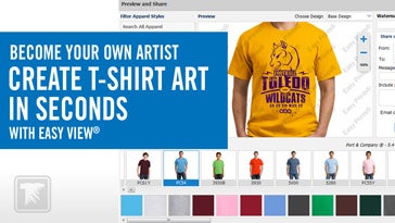 become your own t-shirt artist in seconds