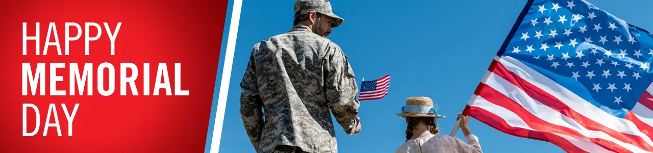 Memorial Day schedule