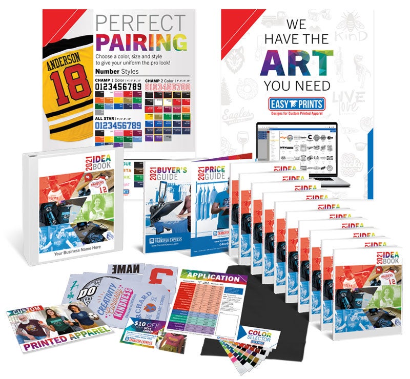 Easy Prints Display Kit Marketing Tools Transfer Express