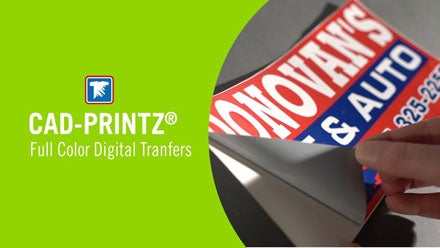 full color digital heat applied transfers