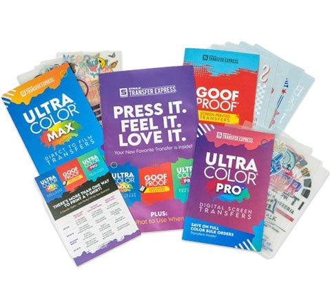 heat transfers sample pack