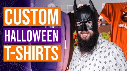 custom Halloween t-shirts video