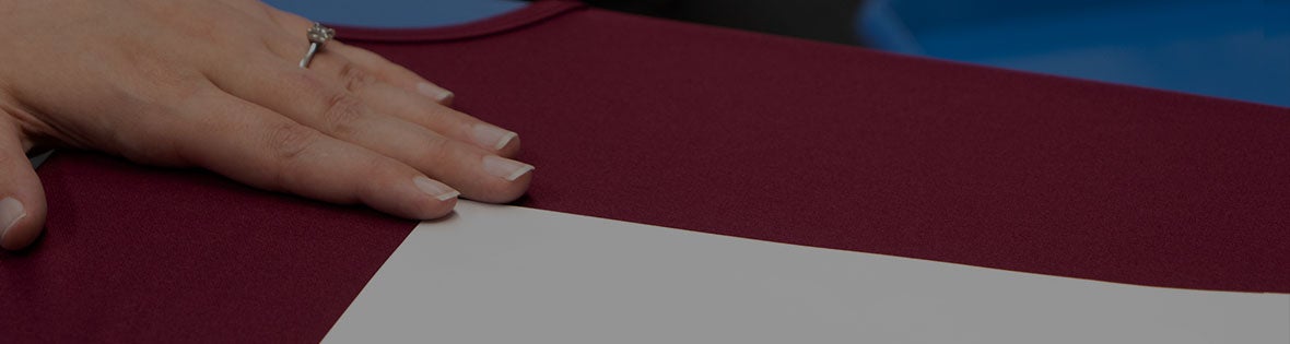 transfer placement guide for heat printers