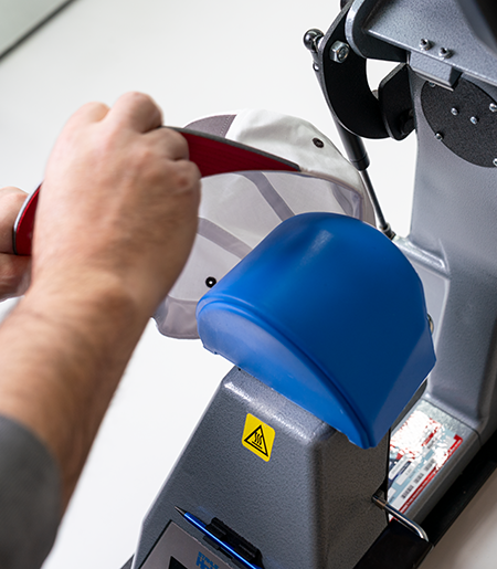 Quick Snap Platen Cover fits most hat sizes