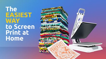 The Easiest Way to Screen Print at Home