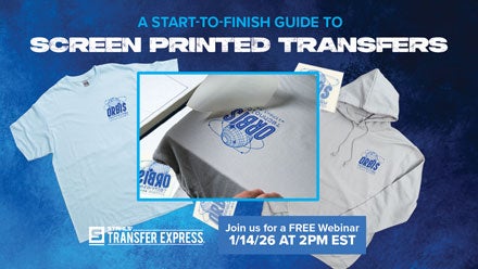 Screen printed transfers: start to finish guide