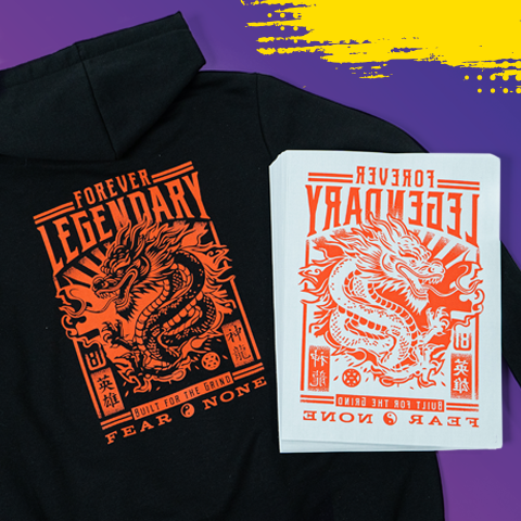 A2Z heat press promo with heat transfer credits