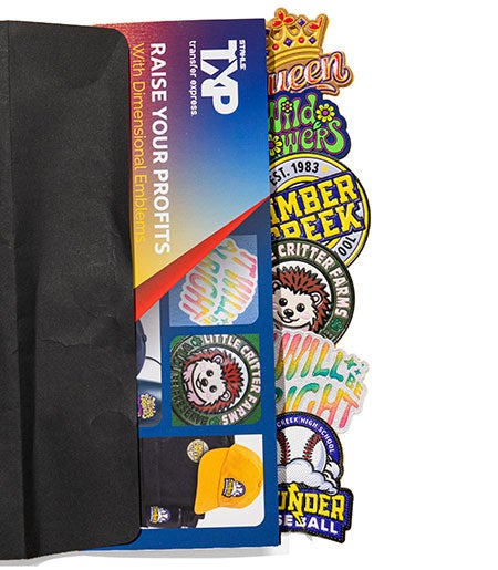 FlexStyle and PVC patch sample pack