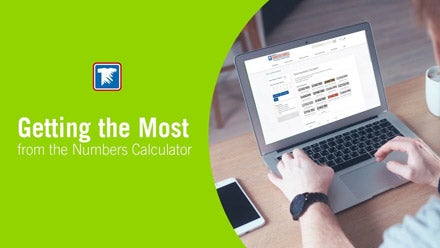 using the numbers calculator for screen printed transfer numbers