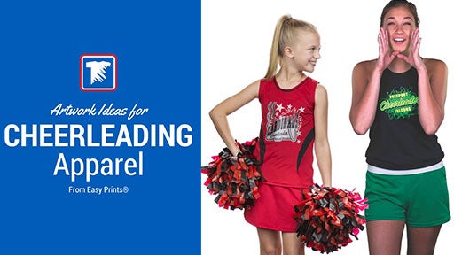 design ideas for cheerleading apparel