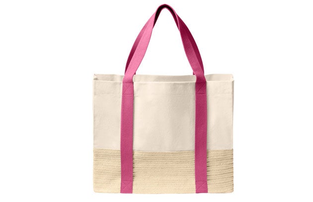 Port Authority® Straw Market Tote BG450