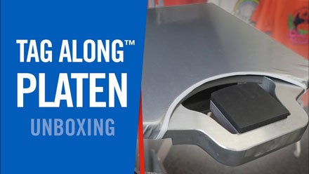 Tag Along HP Platen for heat printing