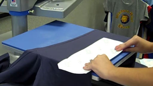 applying a large leg transfer