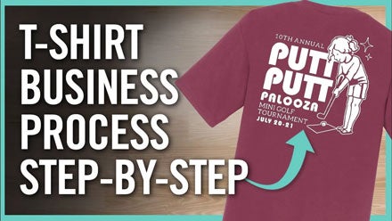 how to quote and print t-shirt jobs step by step