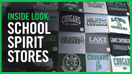 school spirit stores and heat printing merchandise - interview