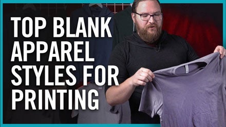 top blank t-shirt styles for custom printing