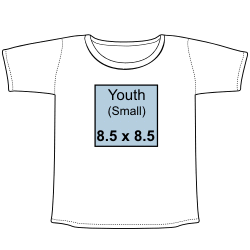 Guide to T-Shirt Design Sizes | Transfer Express