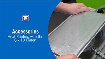 heat printing with 6x10 platen