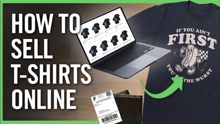 how to sell t-shirts online